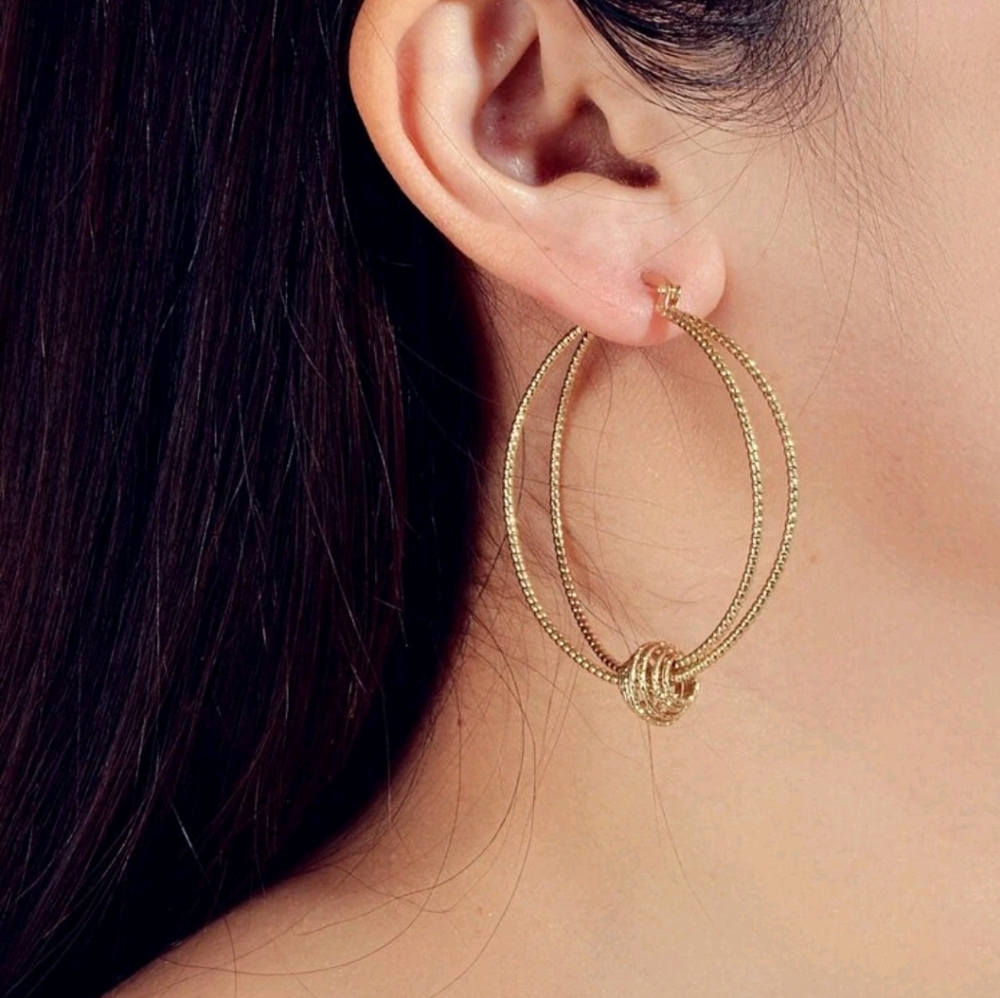 🍉5 for $25* Layered Hoop Earrings